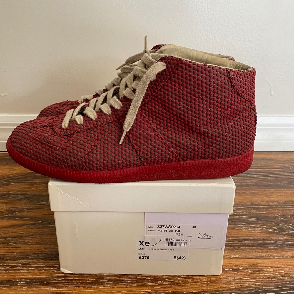 Maison margiela Gat Polka dot high top